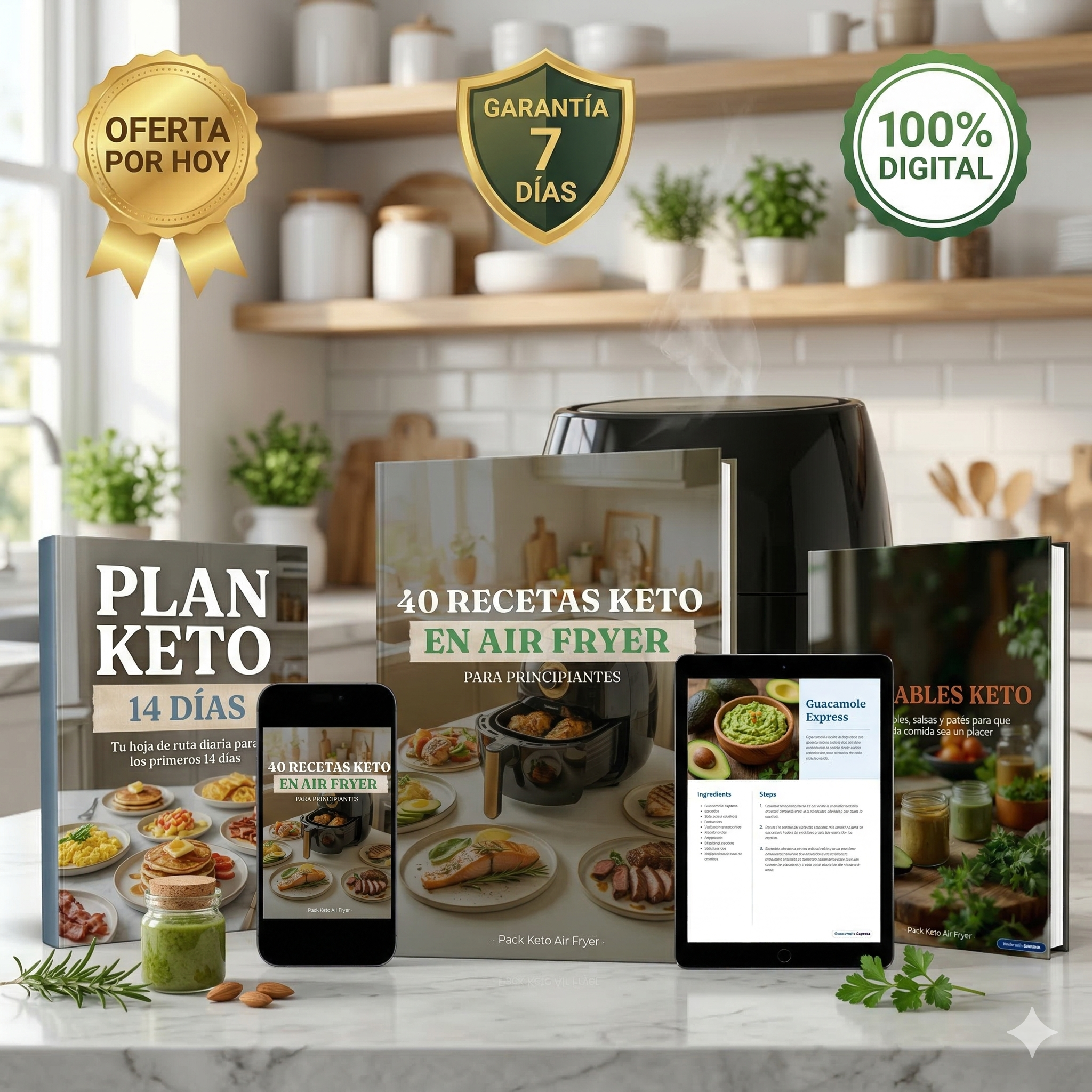 Recetas Keto en Air Fryer Para Principiantes